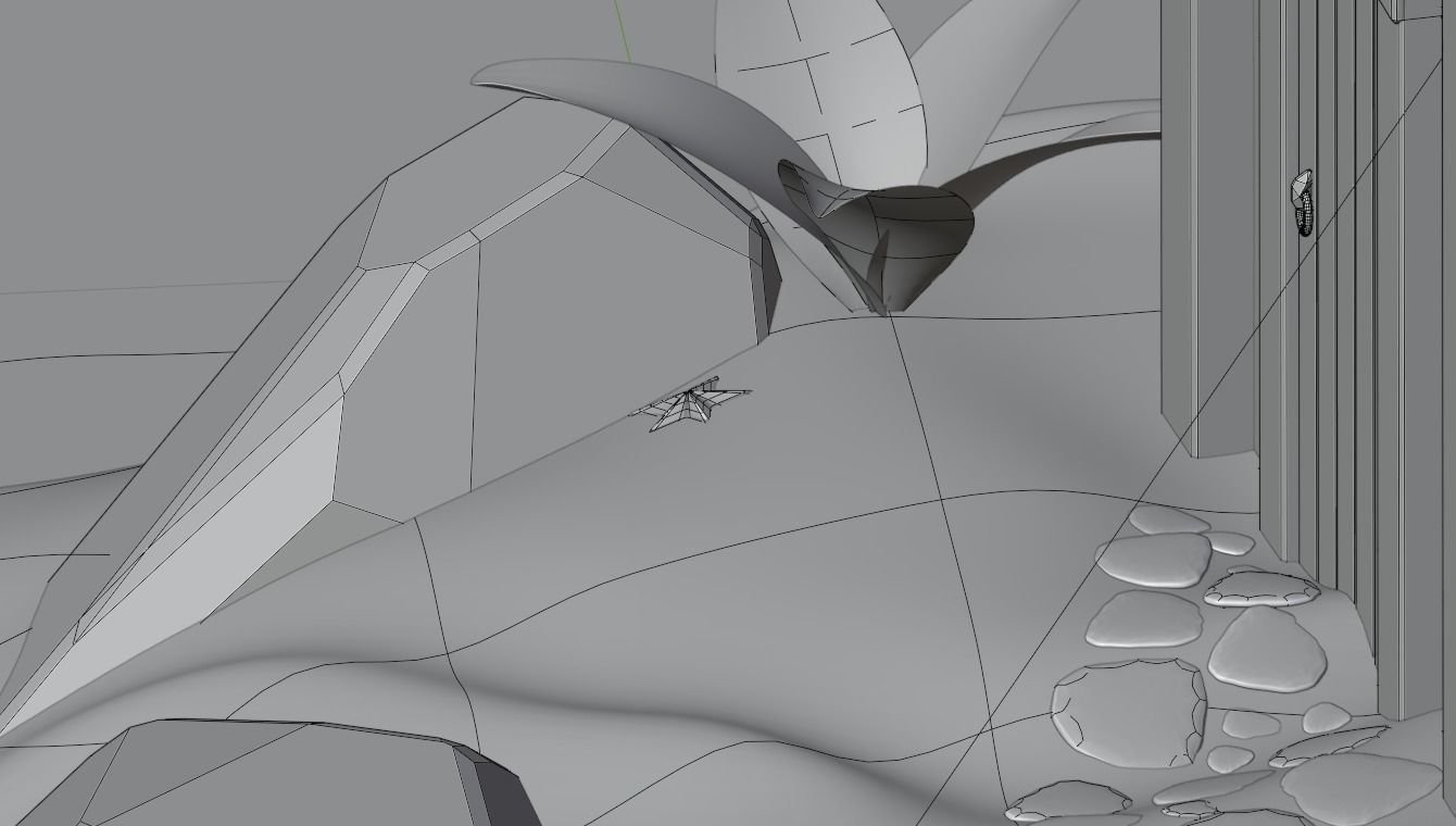 Beach house 3D model_8