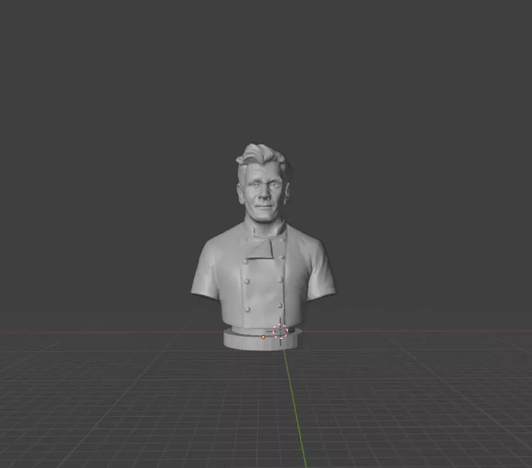 Gordon Ramsay 3D print model