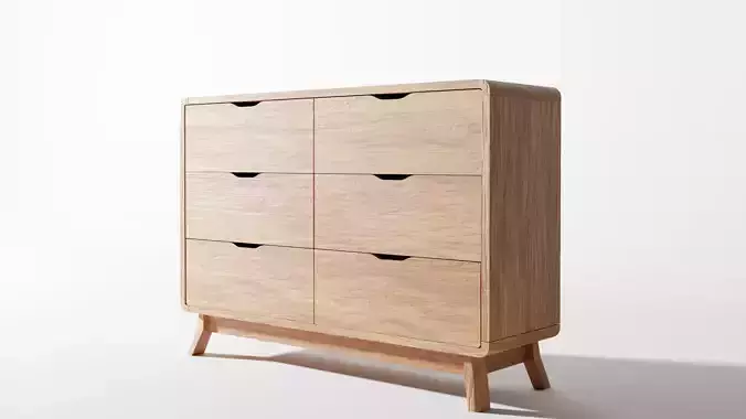 wooden commode or dresser