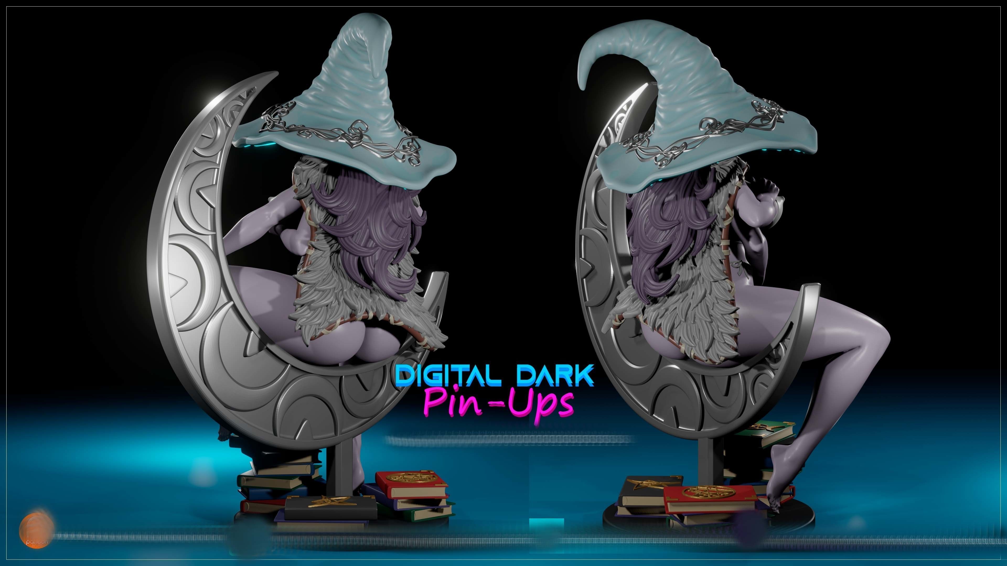 Ranni Elden Ring with NSFW version and Miniatures 100mm 3D print model_14