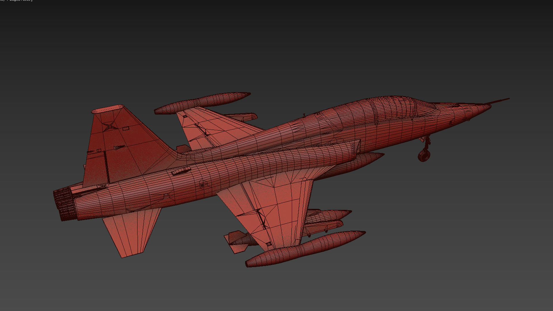 F-5B Freedom fighter 3D model_24