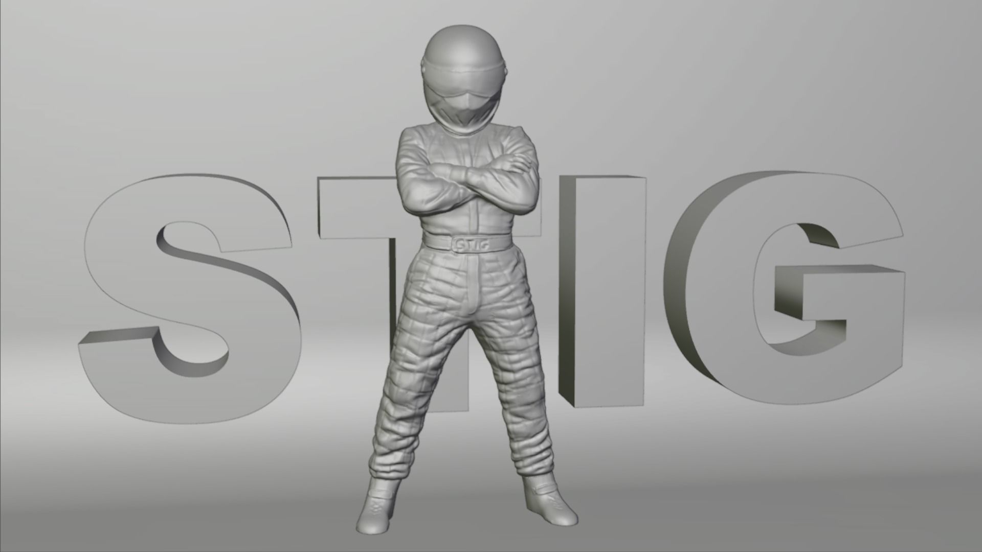 Stig - 3D printable model 3D print model_3