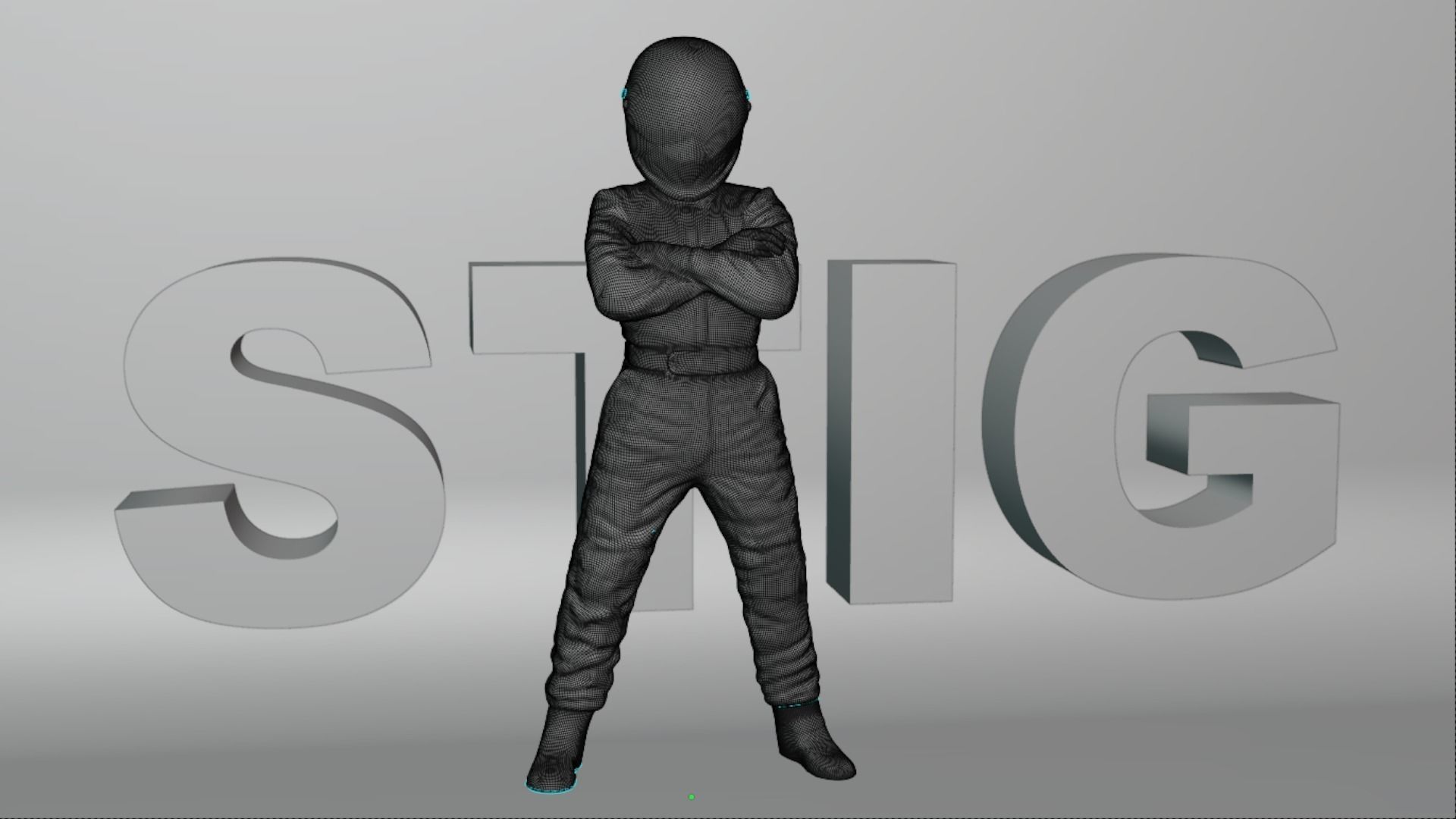 Stig - 3D printable model 3D print model_4