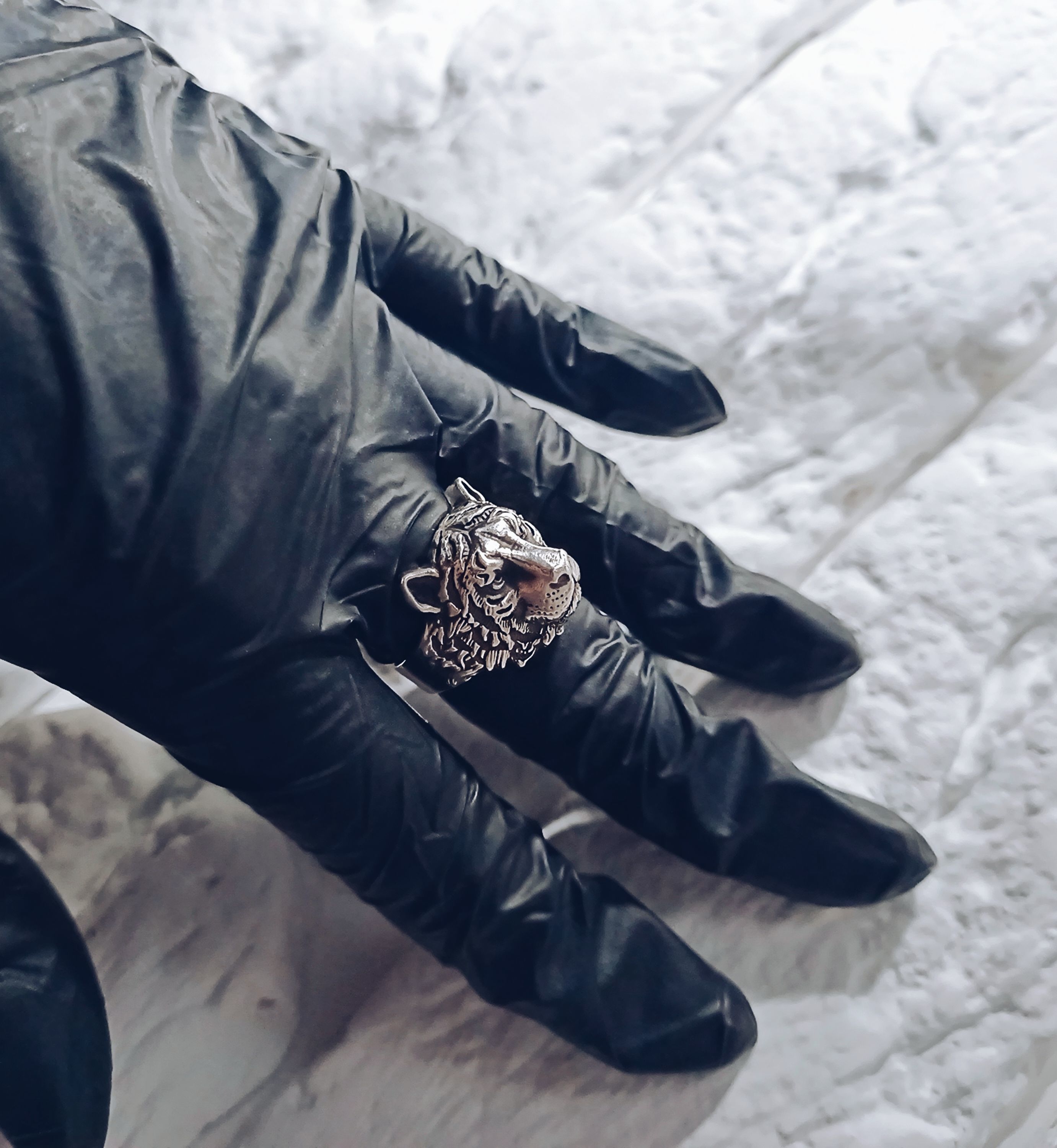 Ring tiger 3d model for 3d printing 3D print model 3D print model_21