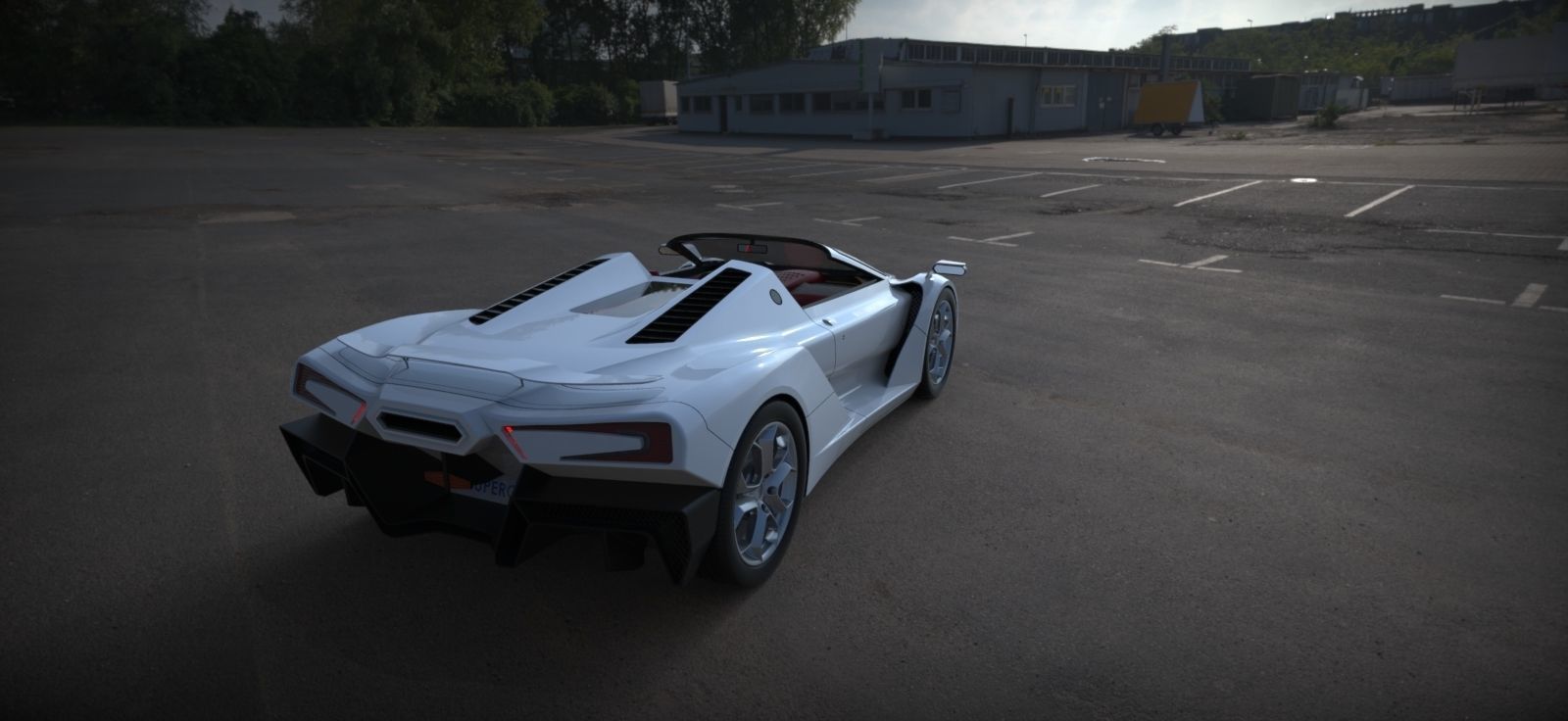 Supercar one 3D model_49