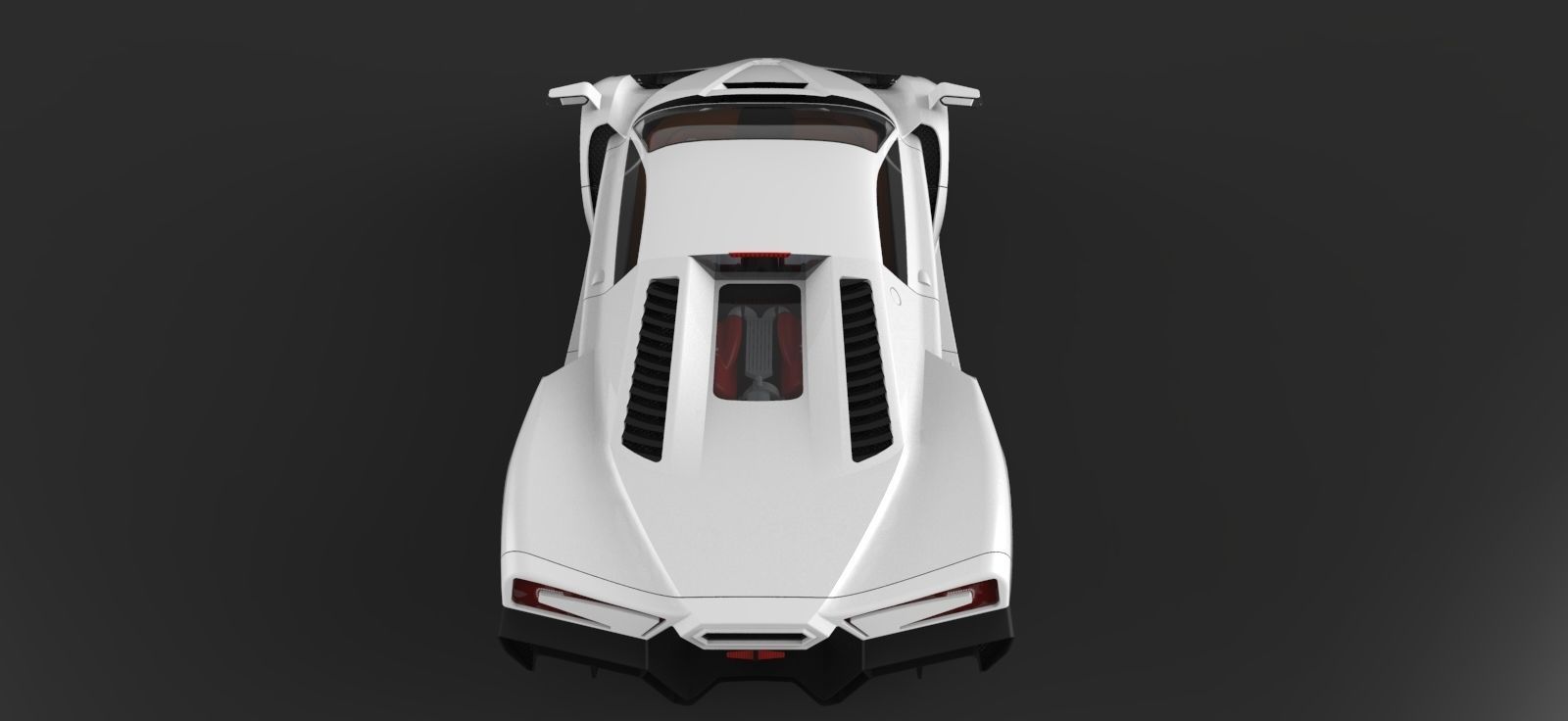 Supercar one 3D model_53