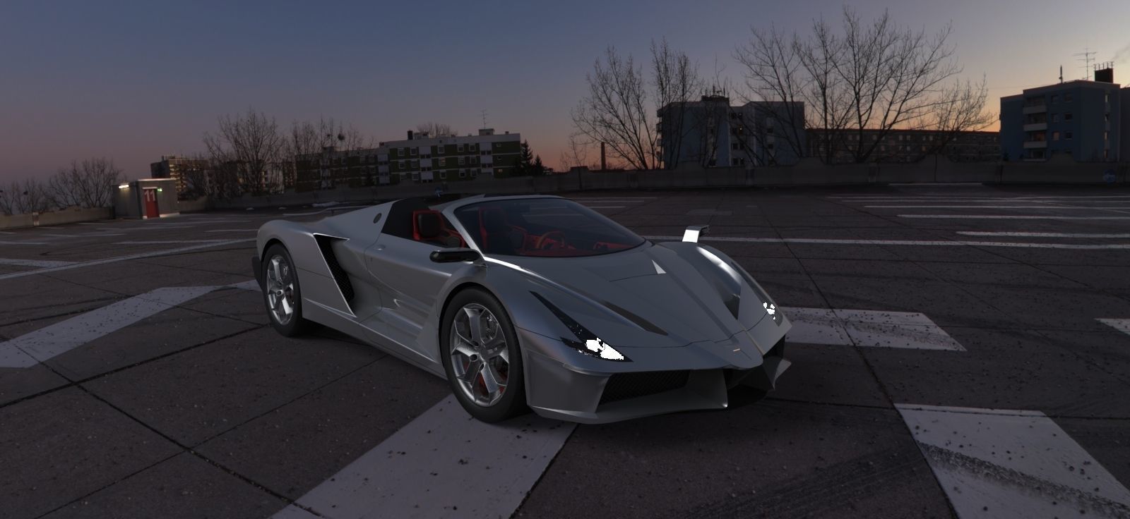 Supercar one 3D model_18