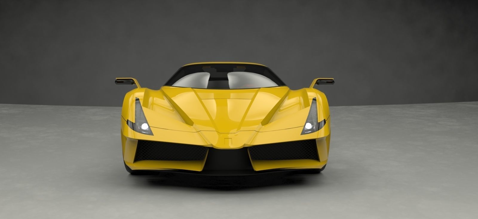 Supercar one 3D model_25