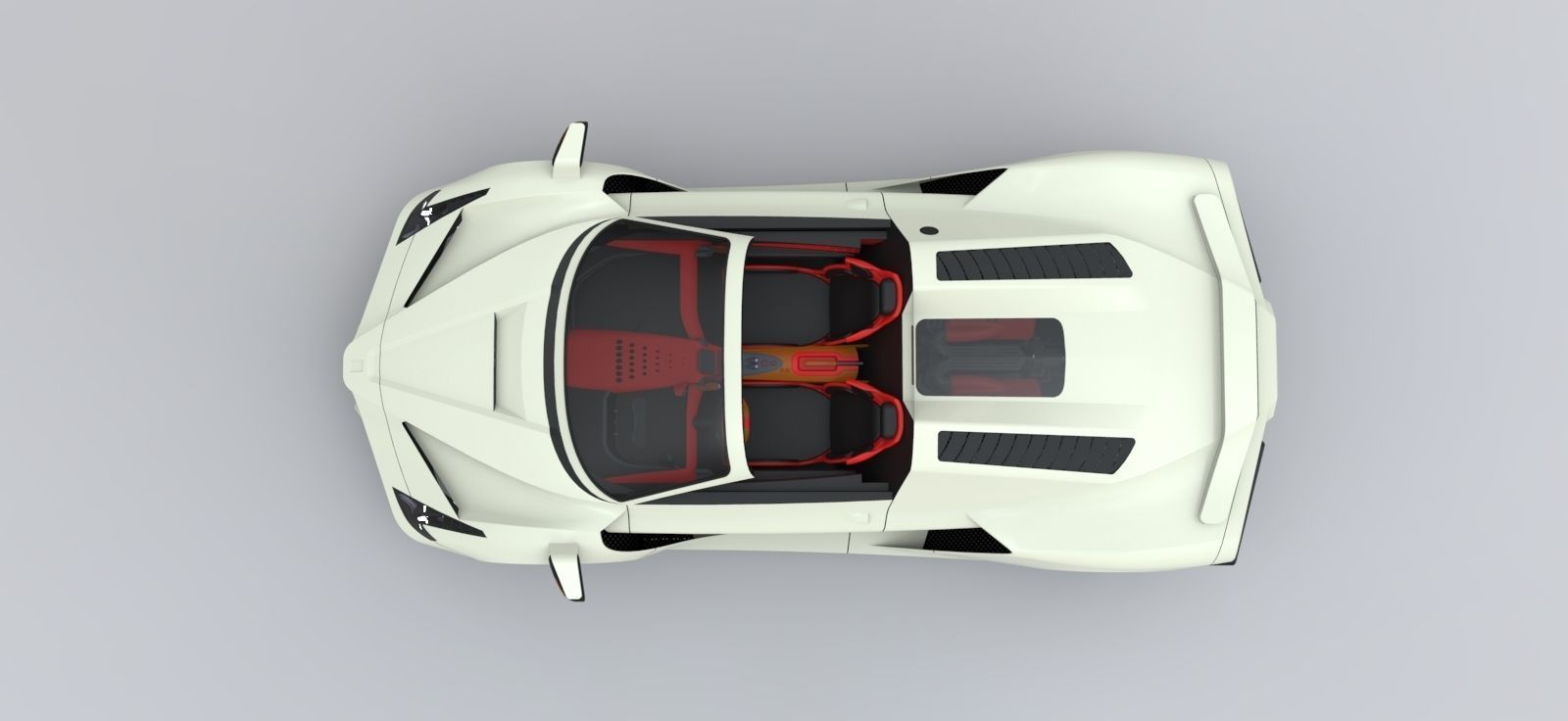 Supercar one 3D model_19