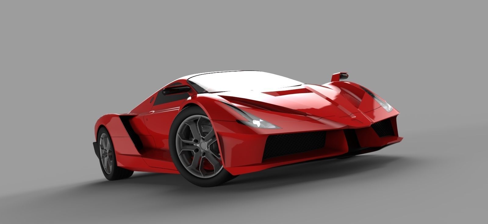 Supercar one 3D model_27