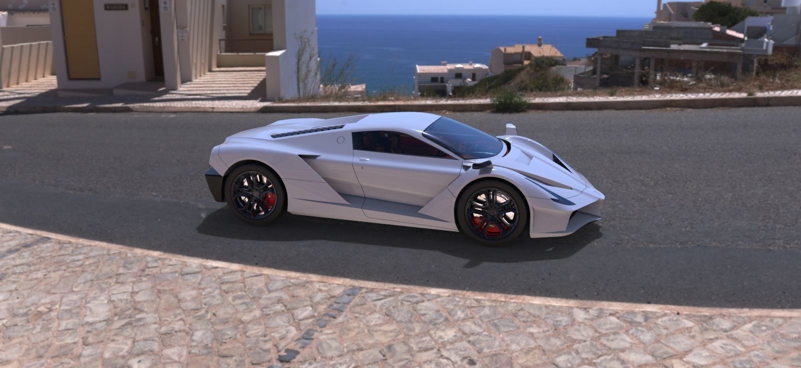 Supercar one 3D model_59
