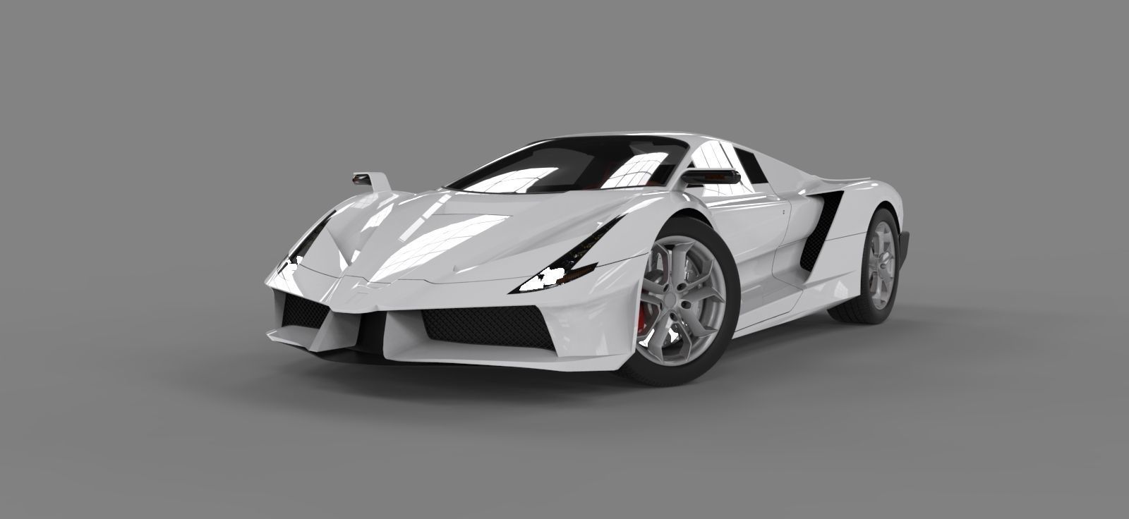 Supercar one 3D model_24