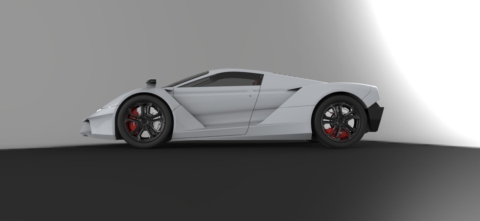 Supercar one 3D model_54