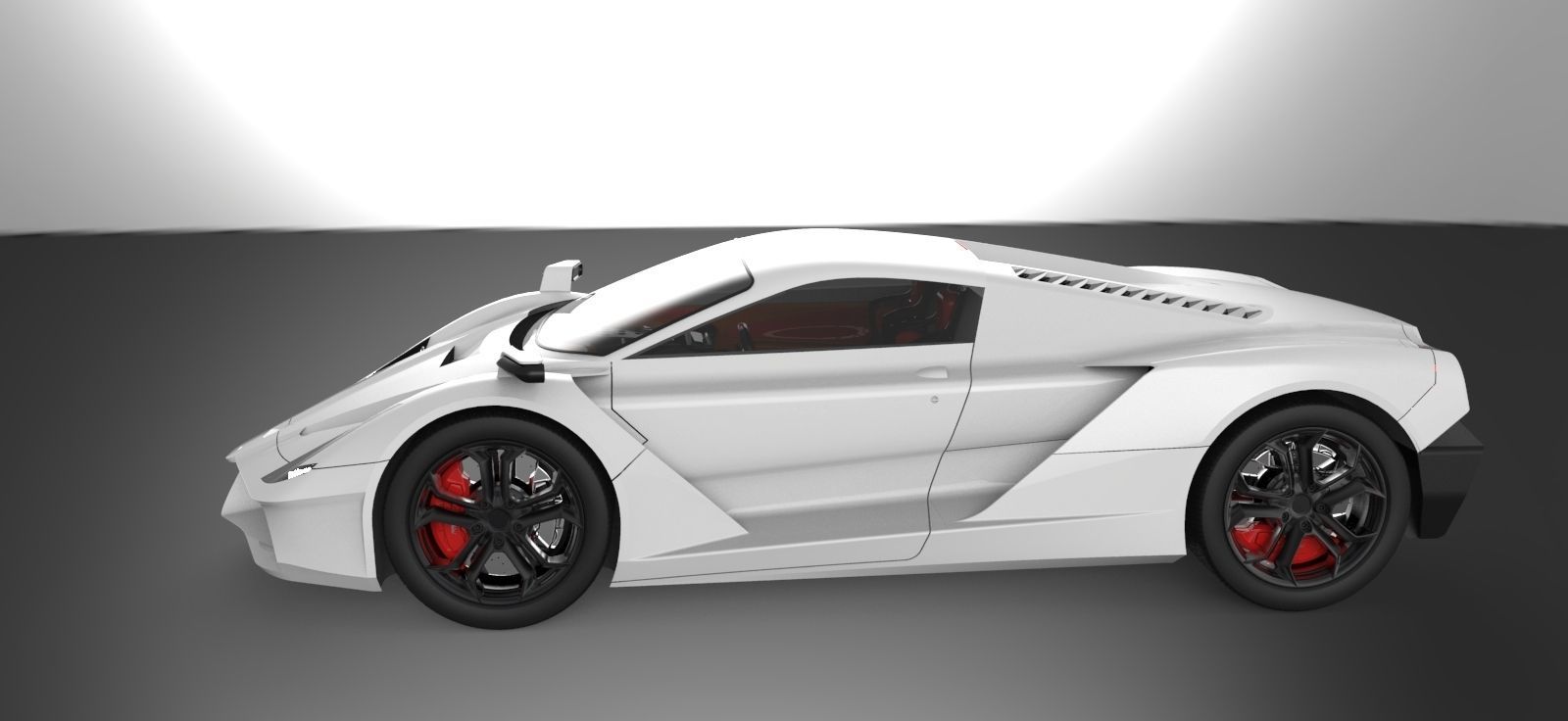 Supercar one 3D model_51