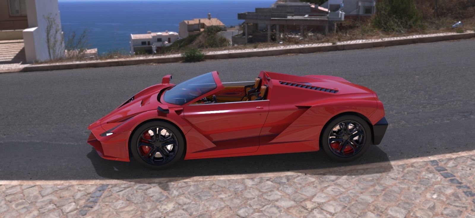 Supercar one 3D model_55
