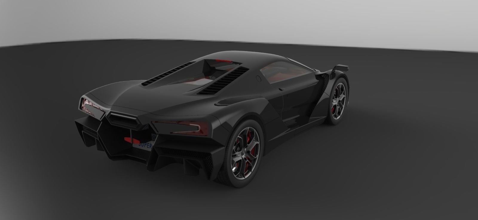 Supercar one 3D model_58