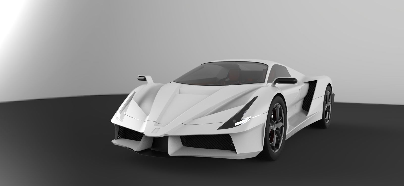 Supercar one 3D model_50