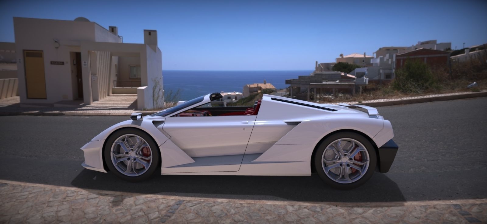 Supercar one 3D model_47