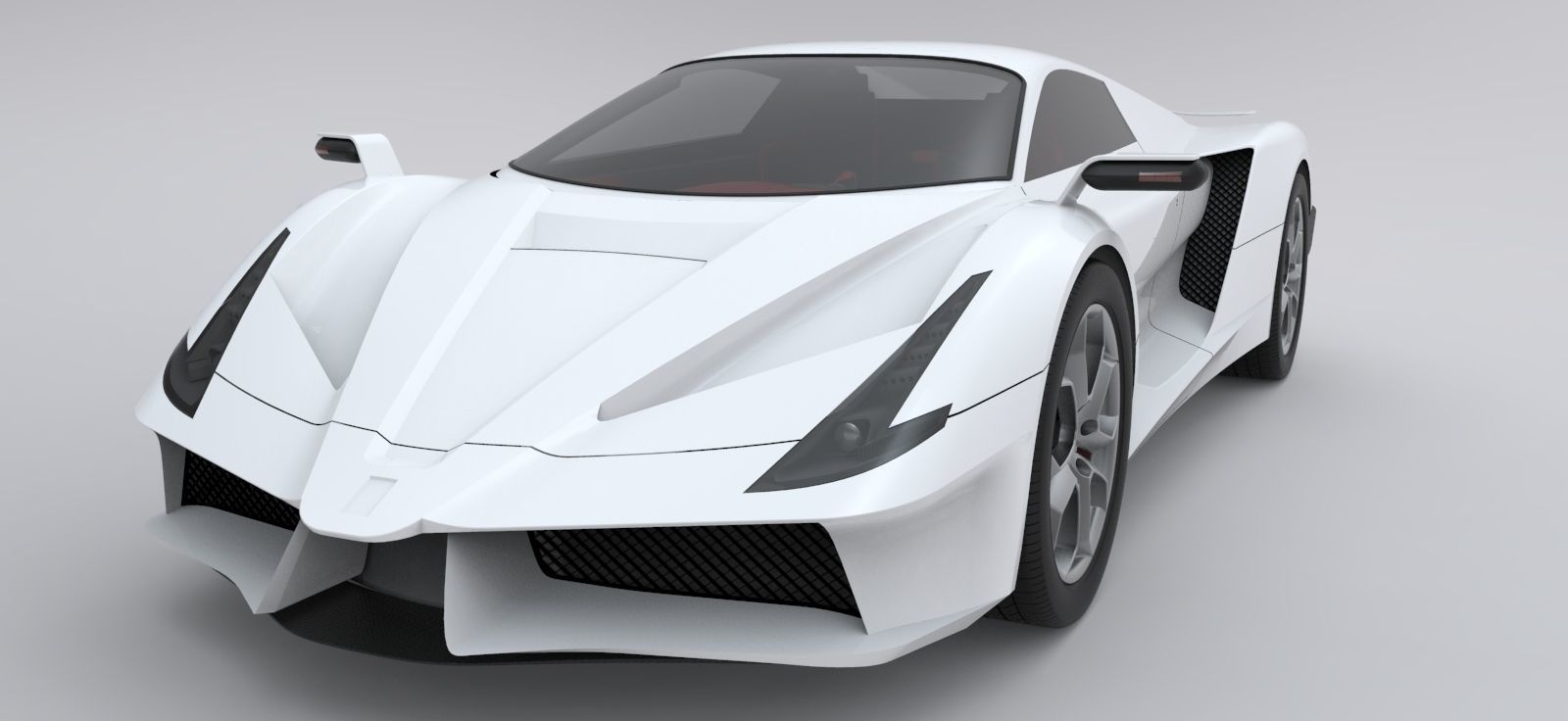 Supercar one 3D model_5