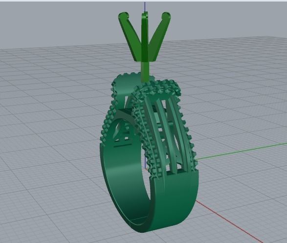 Ring Model 1447 3D print model_9
