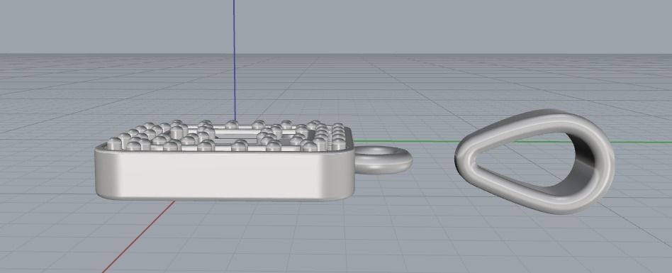 Pendant Model 1456 3D print model_7