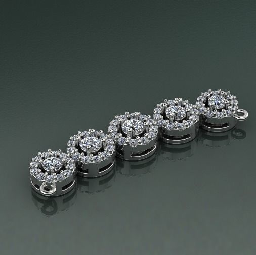 Pendant Model 1455 3D print model_1