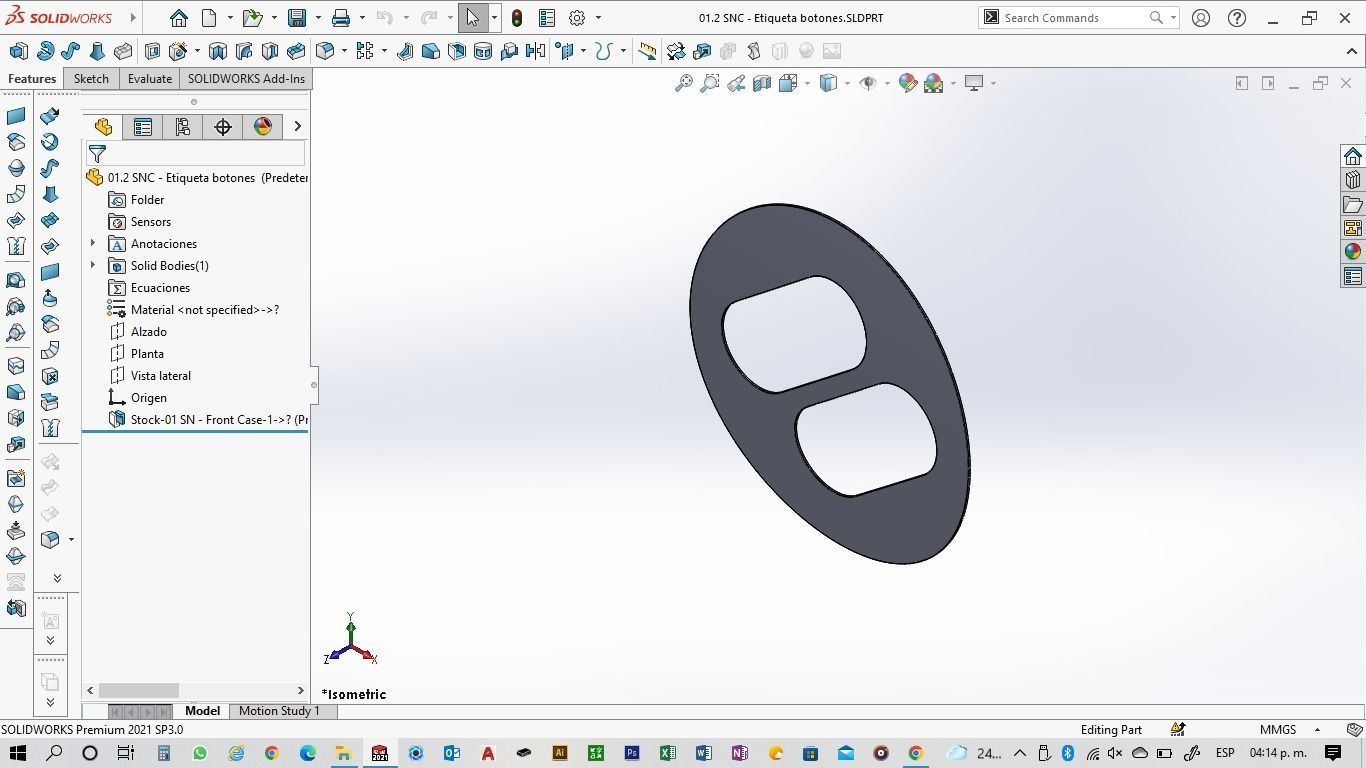 Super NES Controller - 01 Front cover 3D print model_8