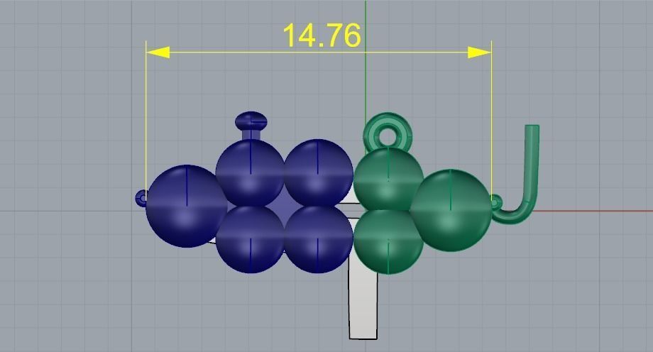 Necklace Model 1468 3D print model_8