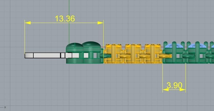 Necklace Model 1468 3D print model_7