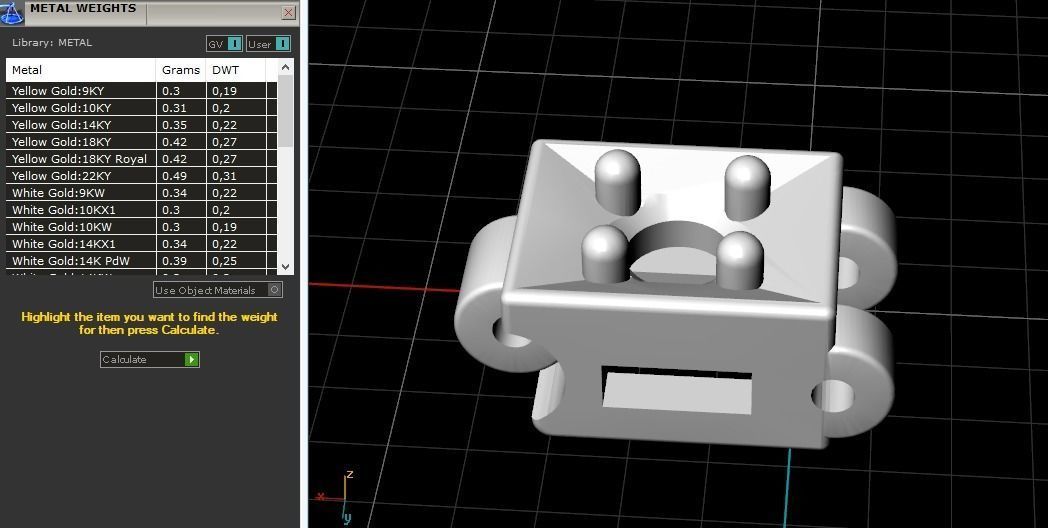 Bracelet Model 1467 3D print model_2