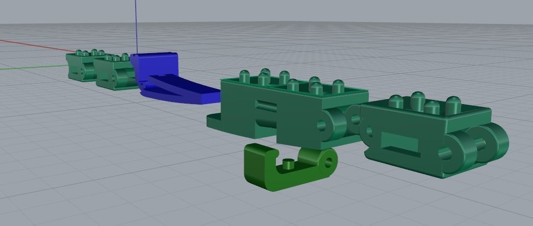 Bracelet Model 1467 3D print model_8
