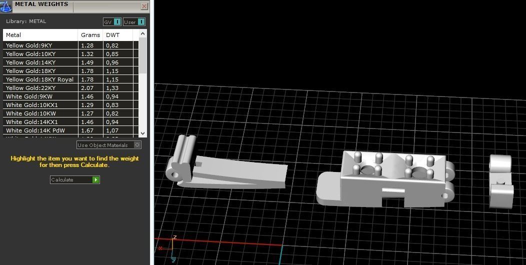 Bracelet Model 1467 3D print model_3