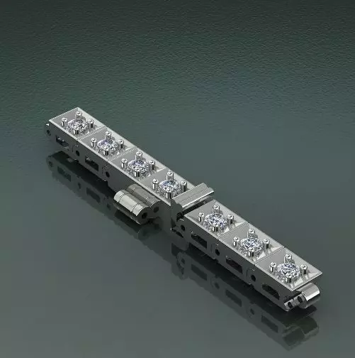 Bracelet Model 1467 3D print model_0