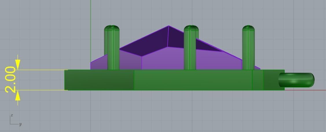 Pendant Model 1474 3D print model_3