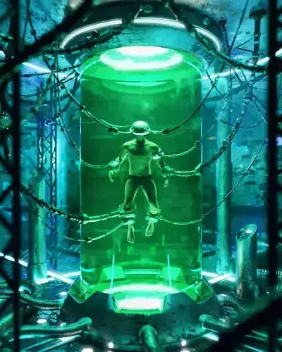 Full Sci Fi Scene Blender 3D model Full Sci Fi Scene Blender 3D model