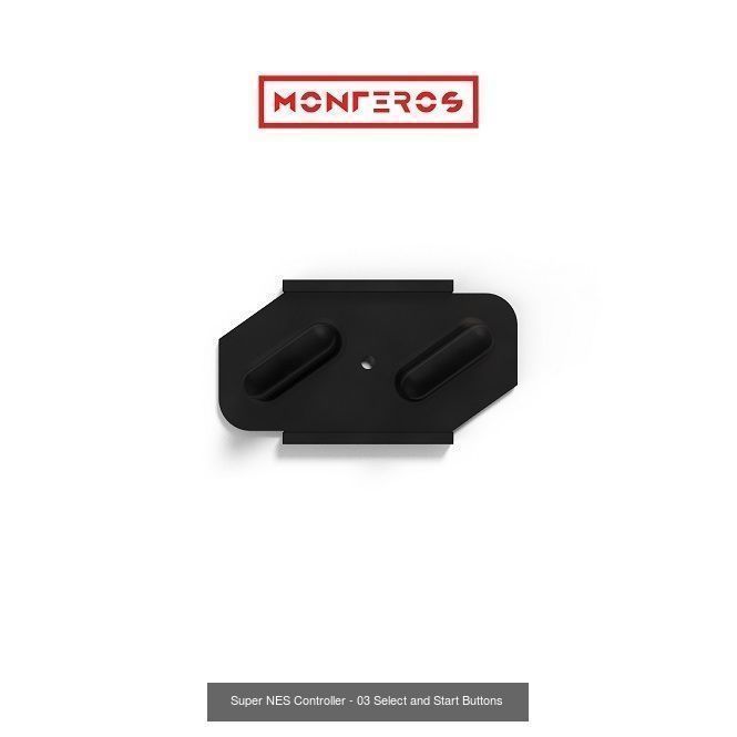 Super NES Controller - All Files 3D Model Collection_4