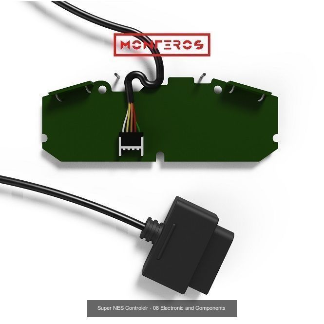 Super NES Controller - All Files 3D Model Collection_9