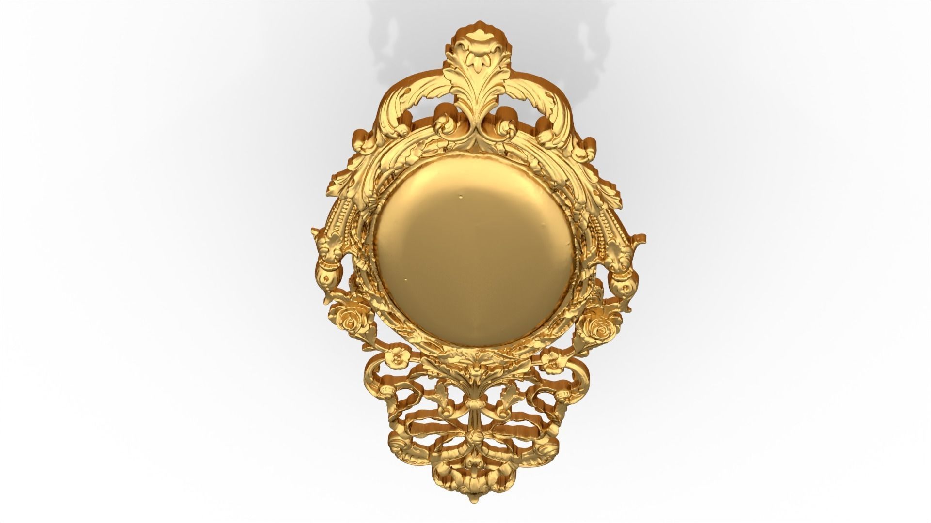 Classic decor ornament 190 3D print model_4