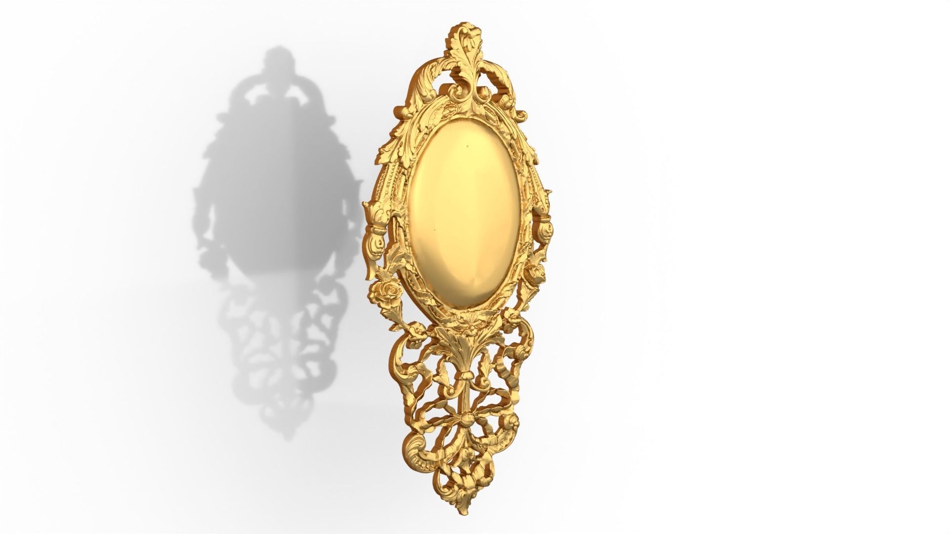 Classic decor ornament 190 3D print model_1
