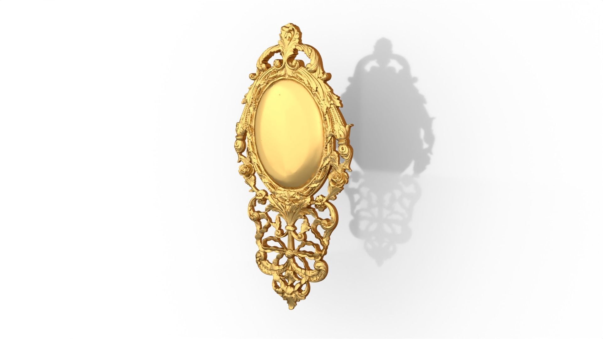Classic decor ornament 190 3D print model_2