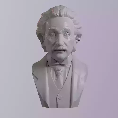 Albert Einstein 3D print model