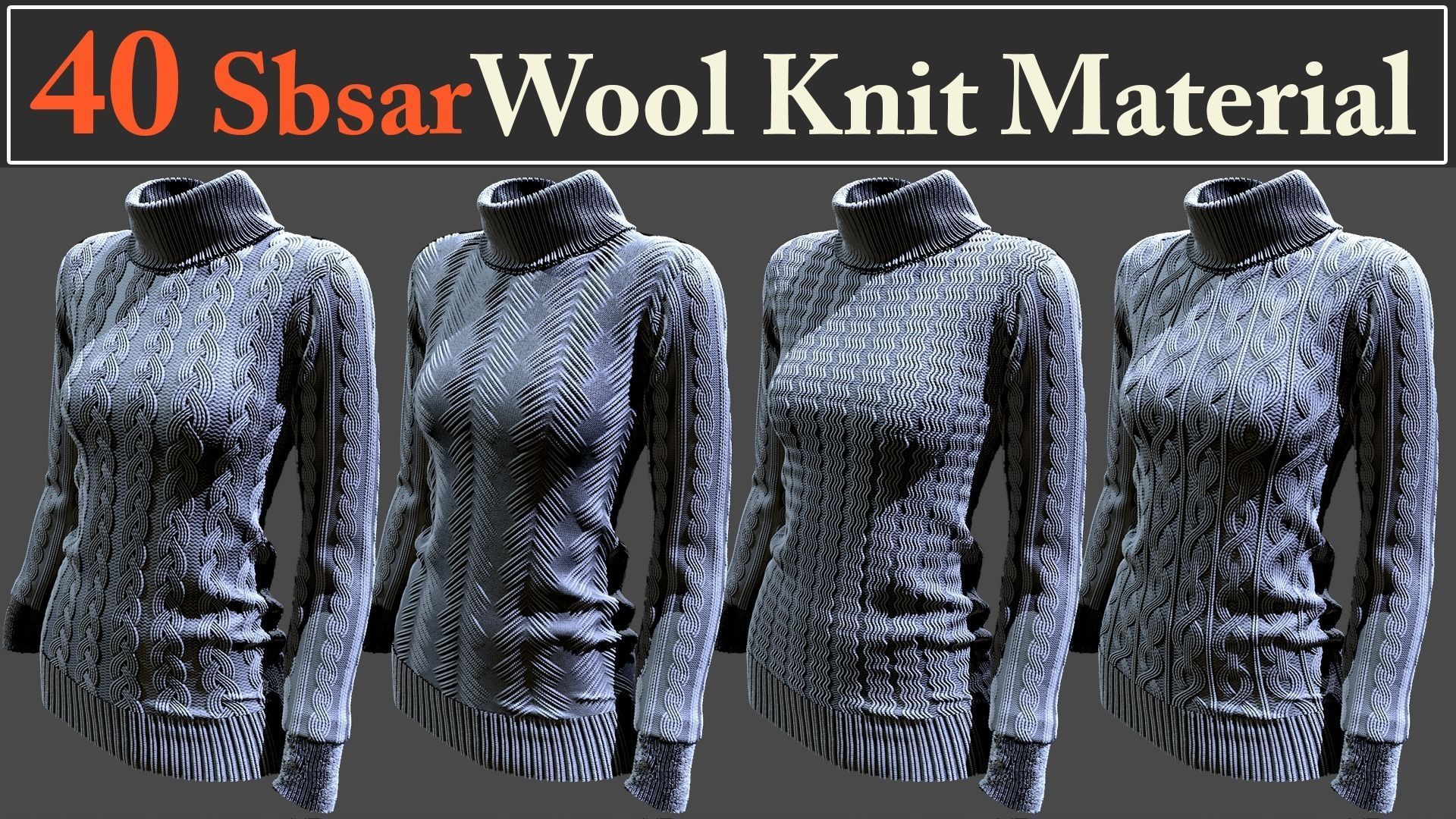 40 SBSAR Wool Knit Materials Texture_10