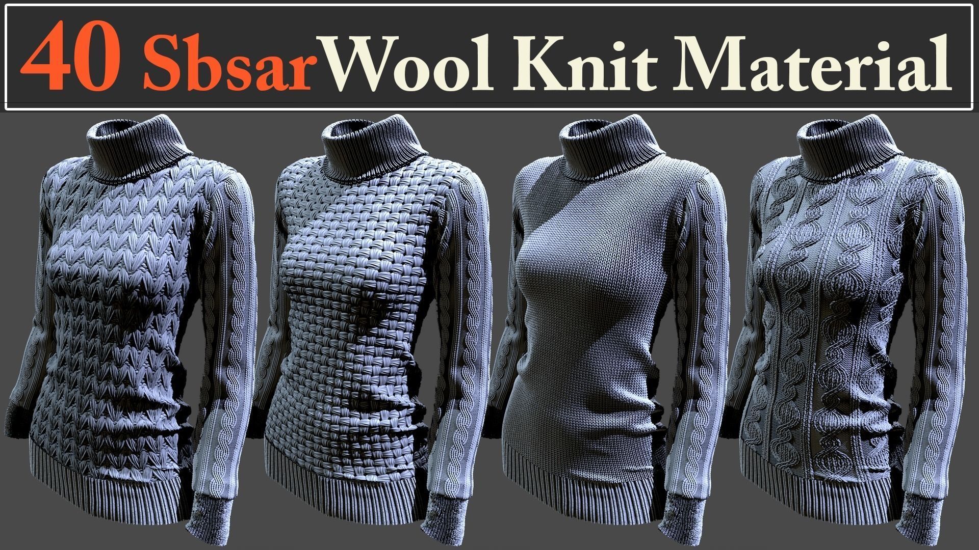 40 SBSAR Wool Knit Materials Texture_5