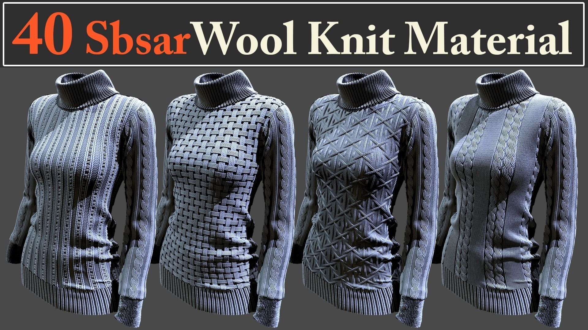 40 SBSAR Wool Knit Materials Texture_9