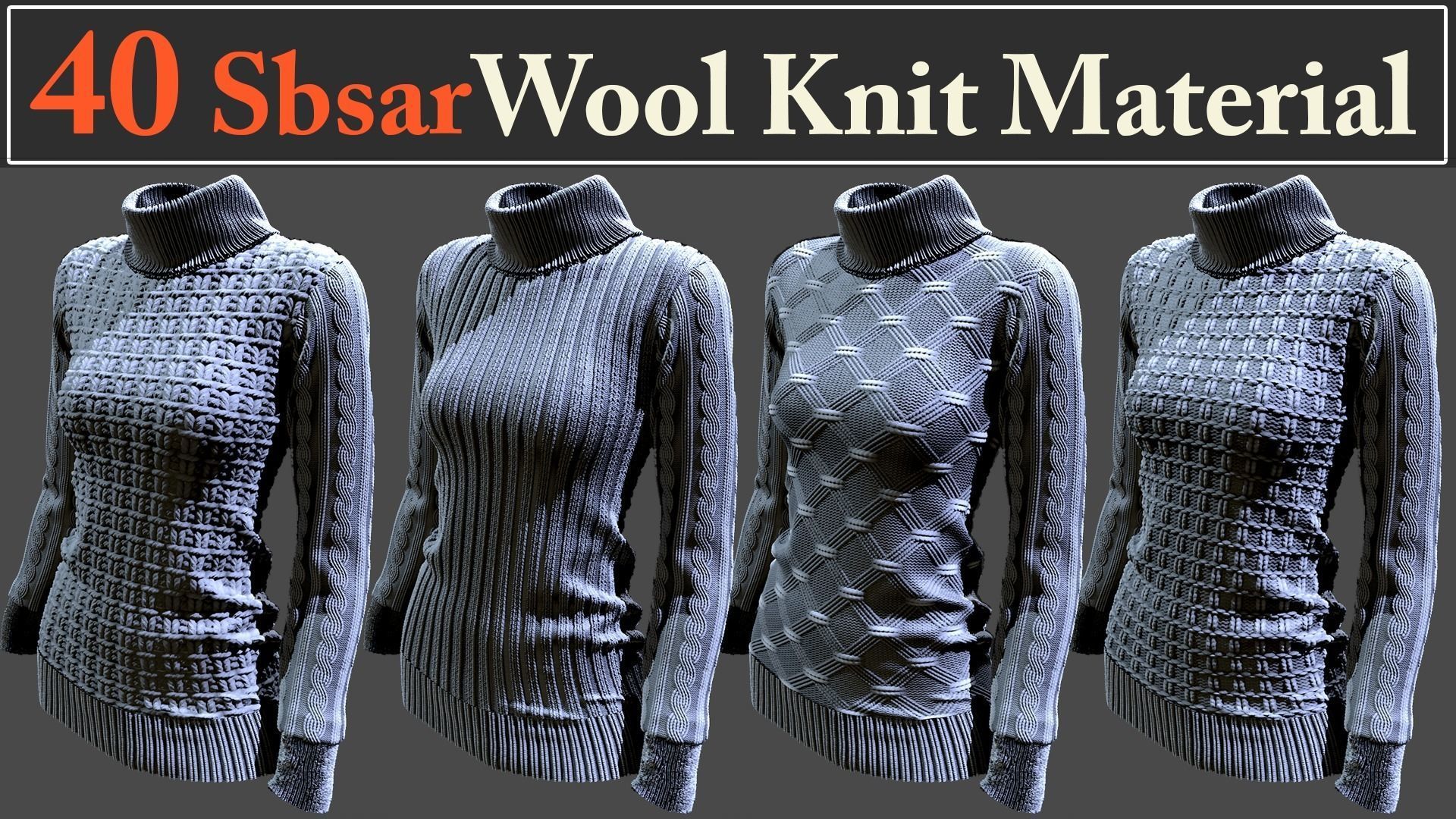 40 SBSAR Wool Knit Materials Texture_6