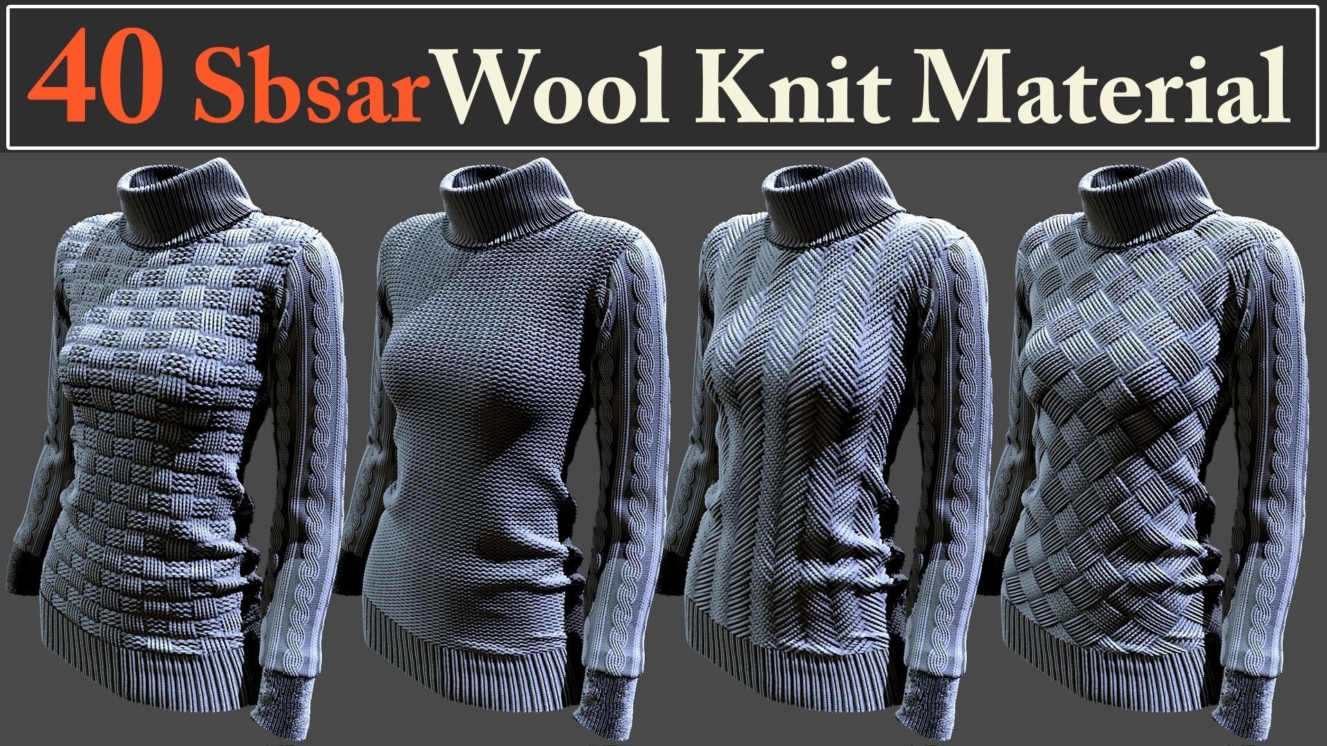 40 SBSAR Wool Knit Materials Texture_7