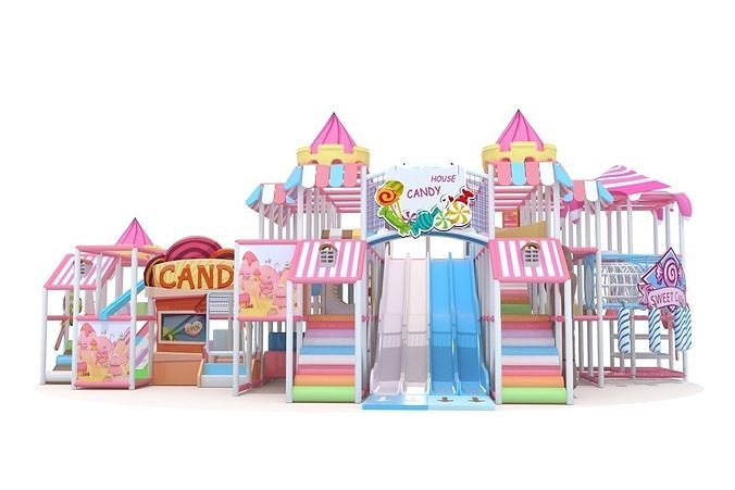 Candy house indoor soft playground