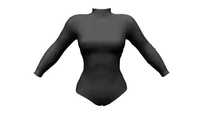 Ladies Long Sleeve Bodysuit
