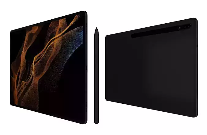 Samsung Galaxy Tab S8 Ultra Graphite Back