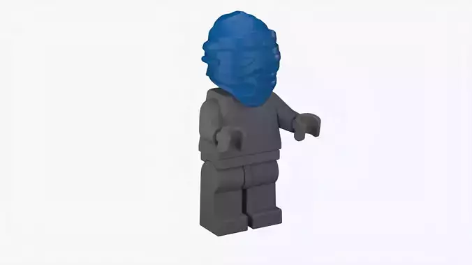 Lego 3d scam helmet 3D model